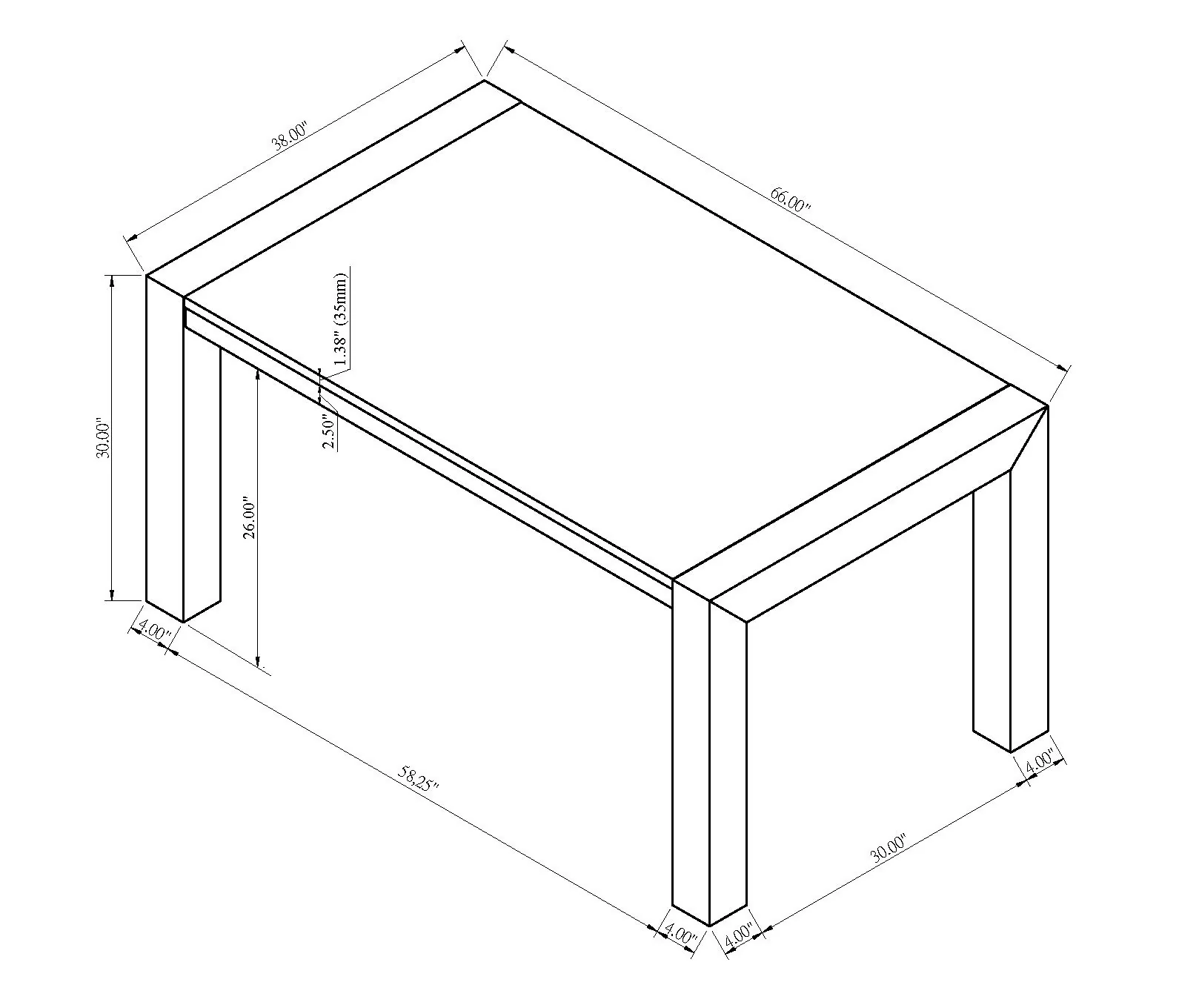 Jules - Faux Marble Dining Table - Charcoal / White - Image 4