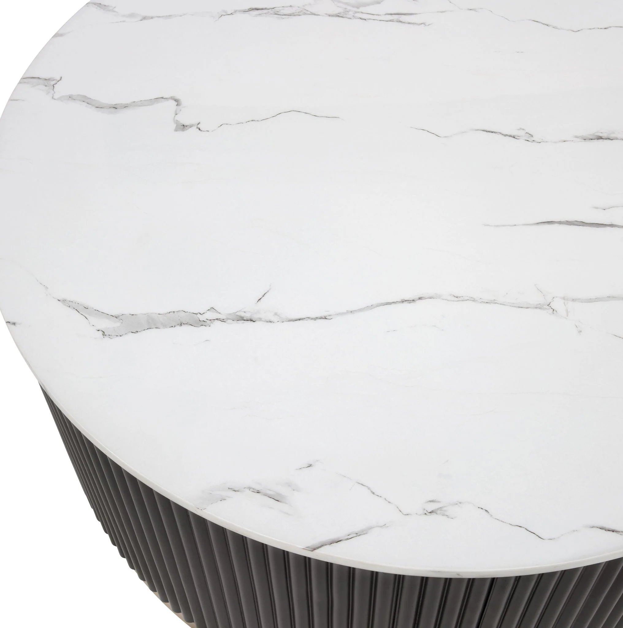 Kara - Table Set (Coffee & 2 End Tables) - Black / White - Image 3