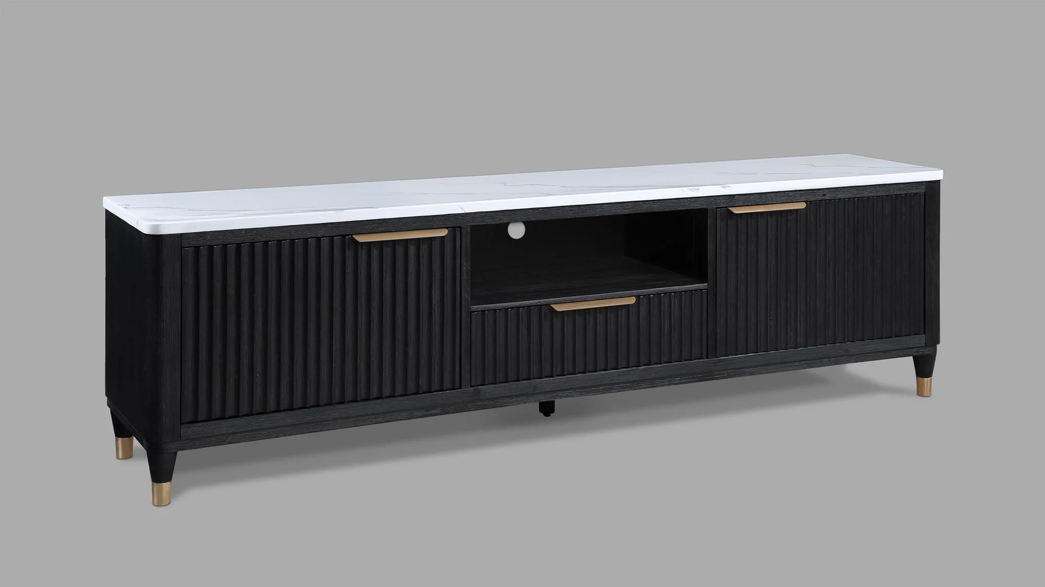 Kara - TV Stand - Black
