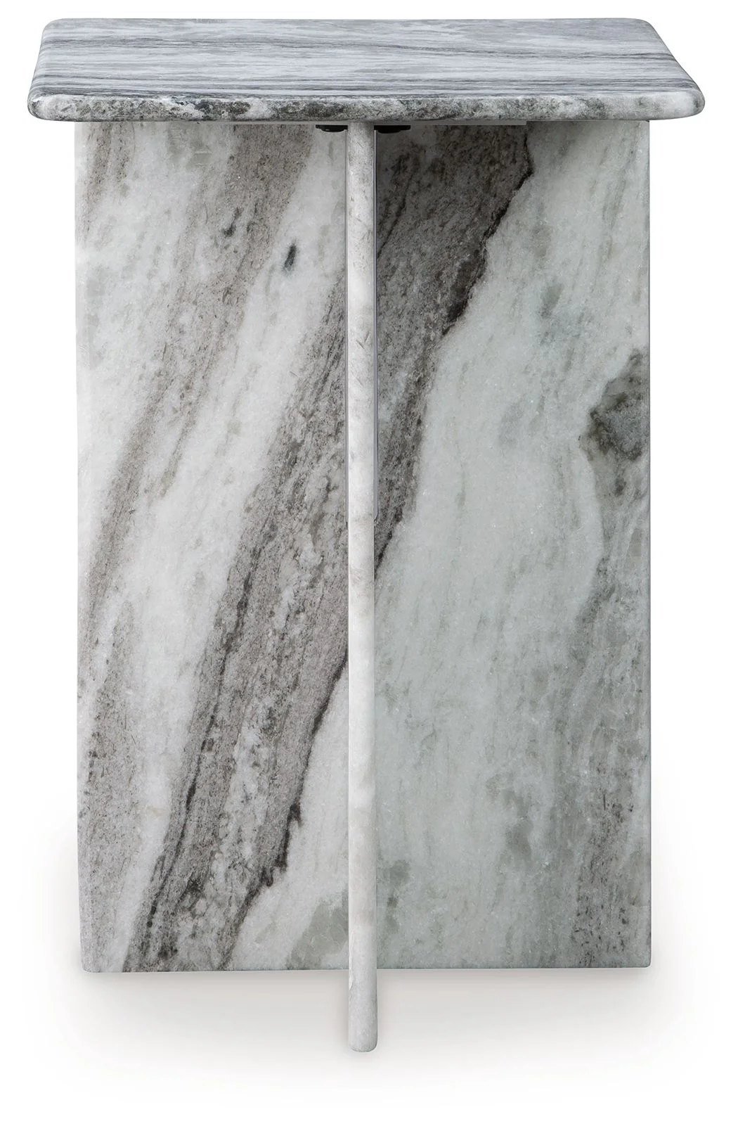 Keithwell - Square Accent Table - Gray - Image 3