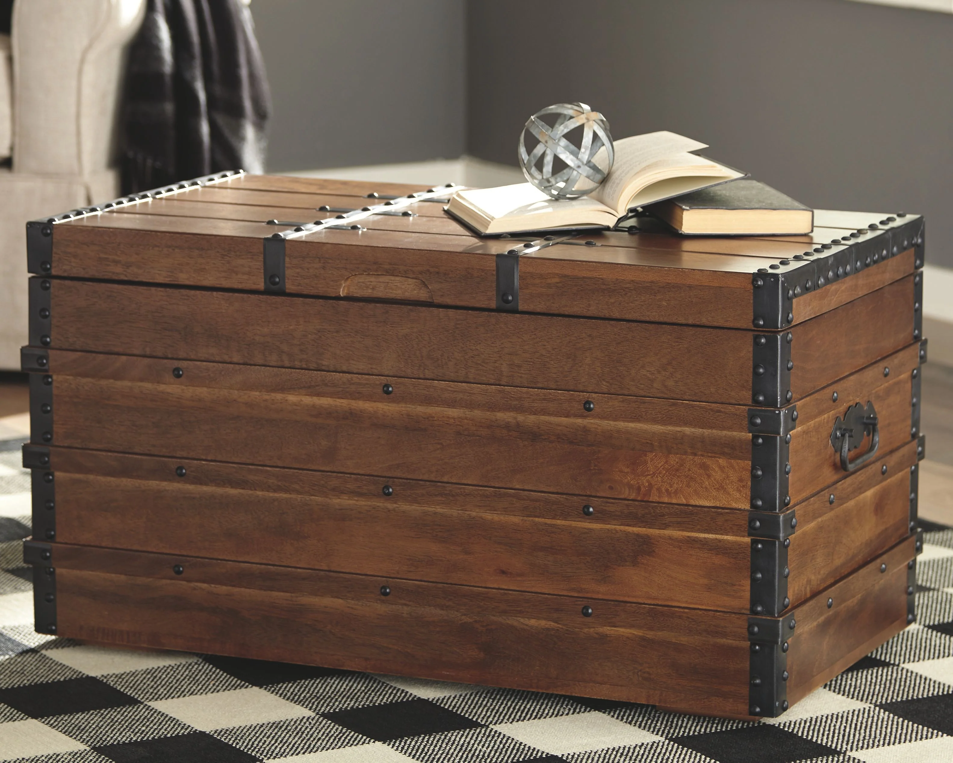 Kettleby - Storage Trunk - Brown - Image 2