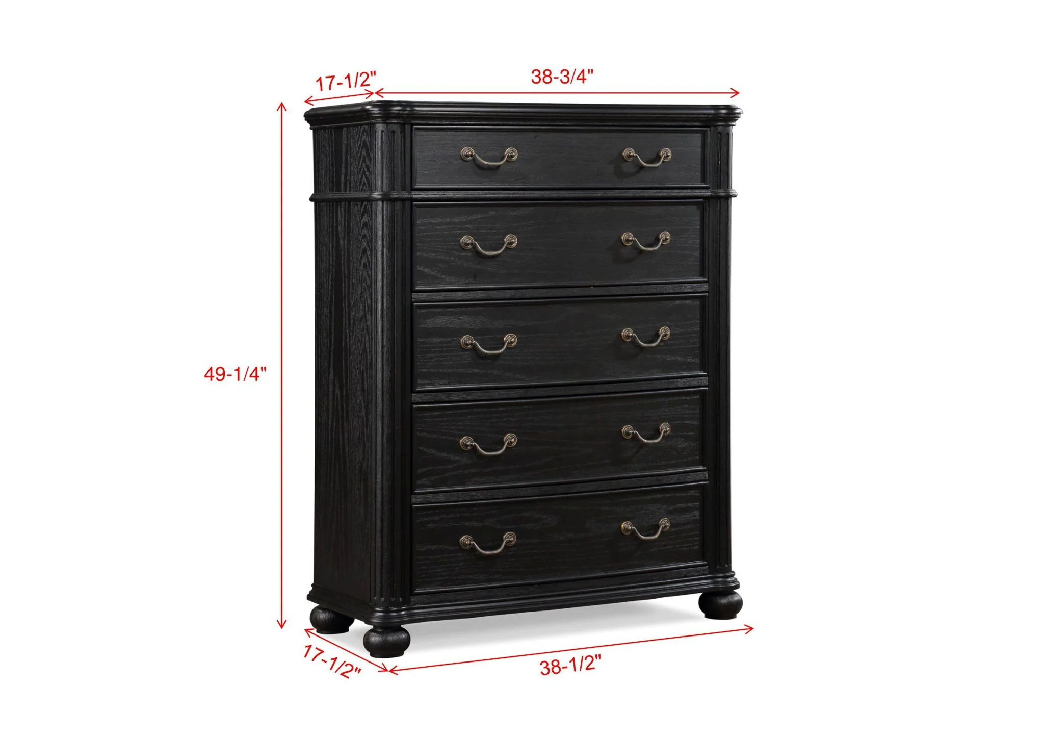 Kingsbury - Chest - Black - Image 2