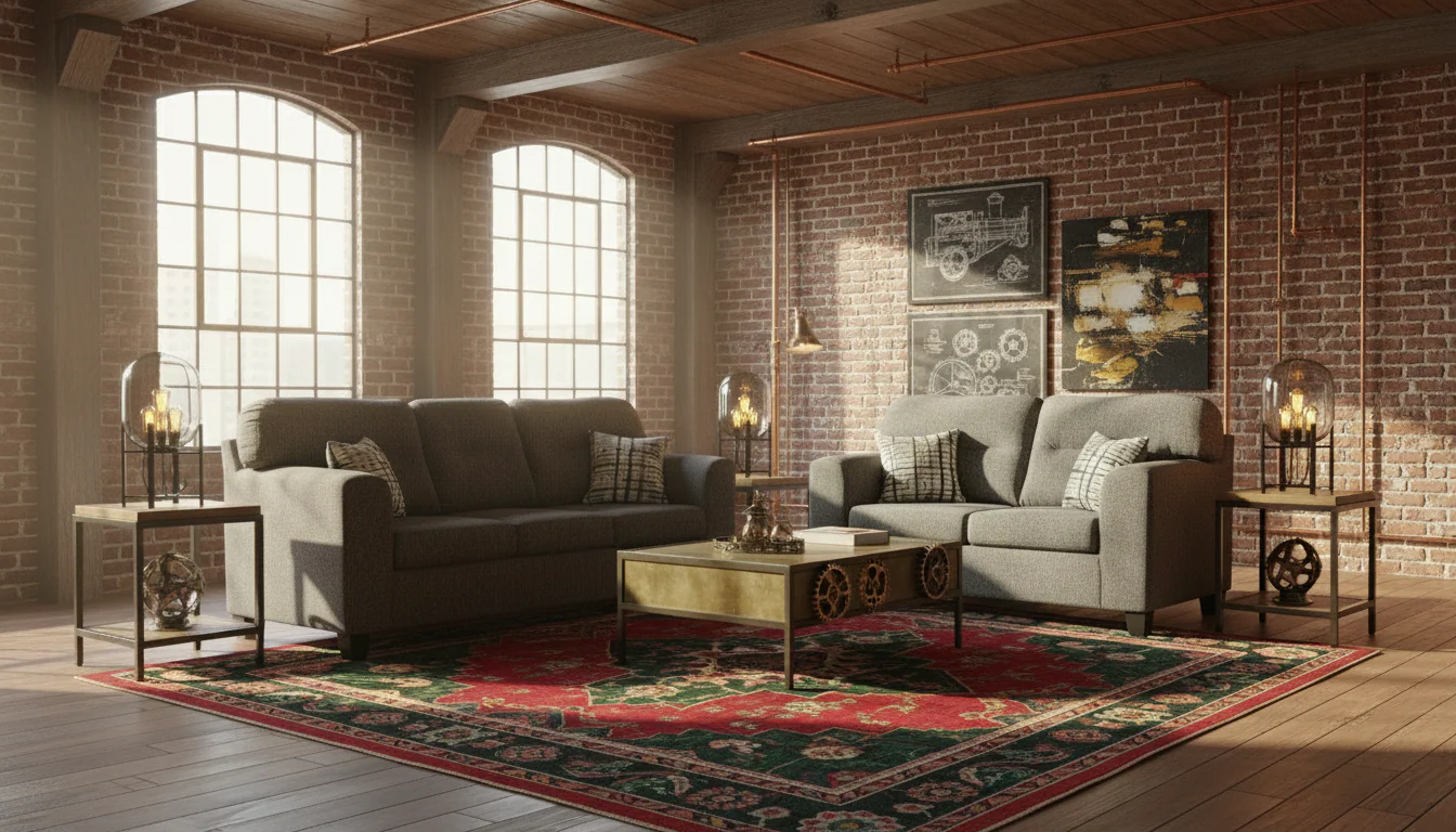 1431 Sofa and Loveseat Set L&A