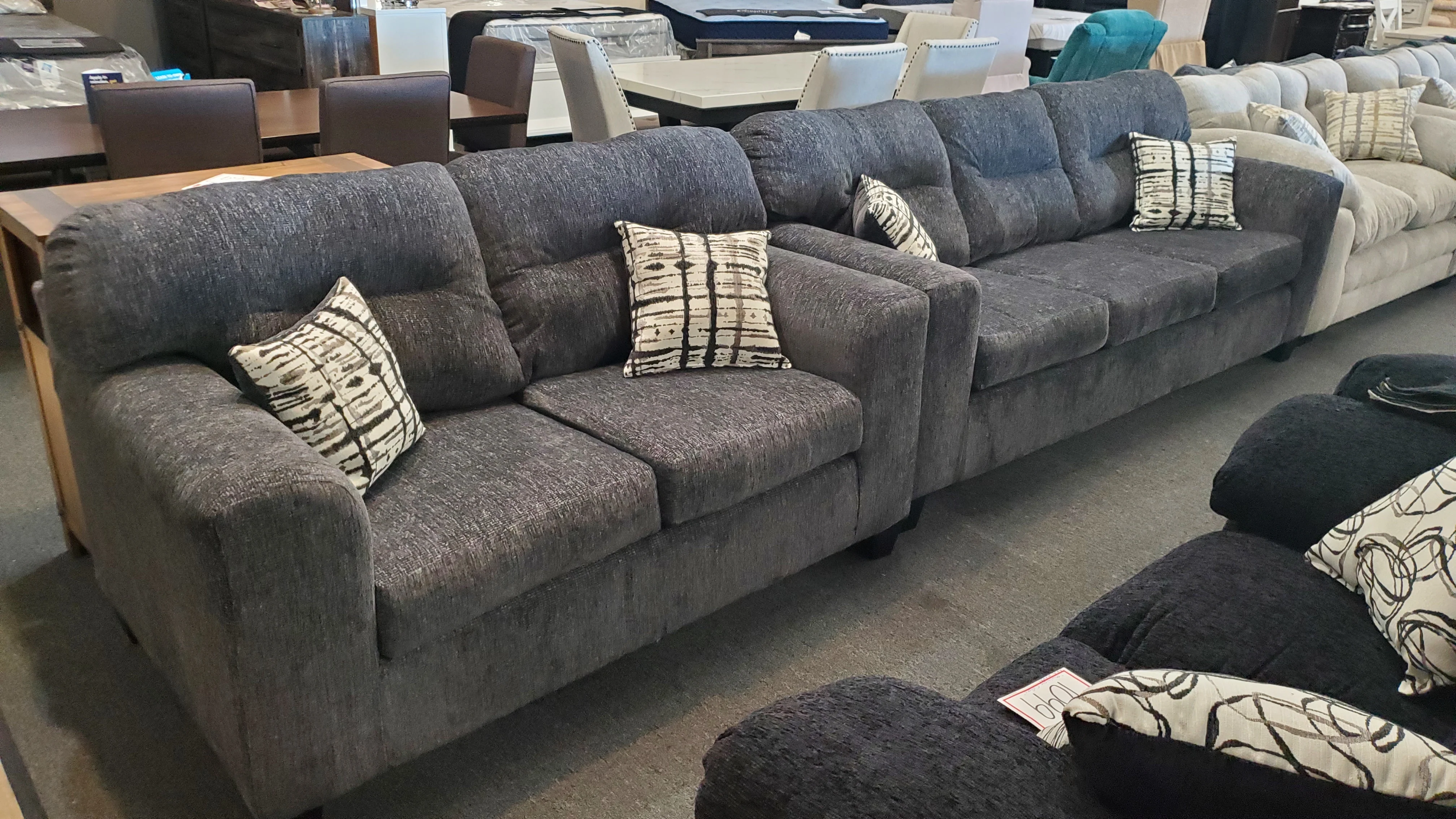 1431 Sofa and Loveseat Set L&A - Image 4