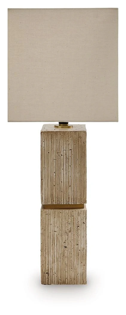 Laddner - Poly Table Lamp - Beige - Image 4
