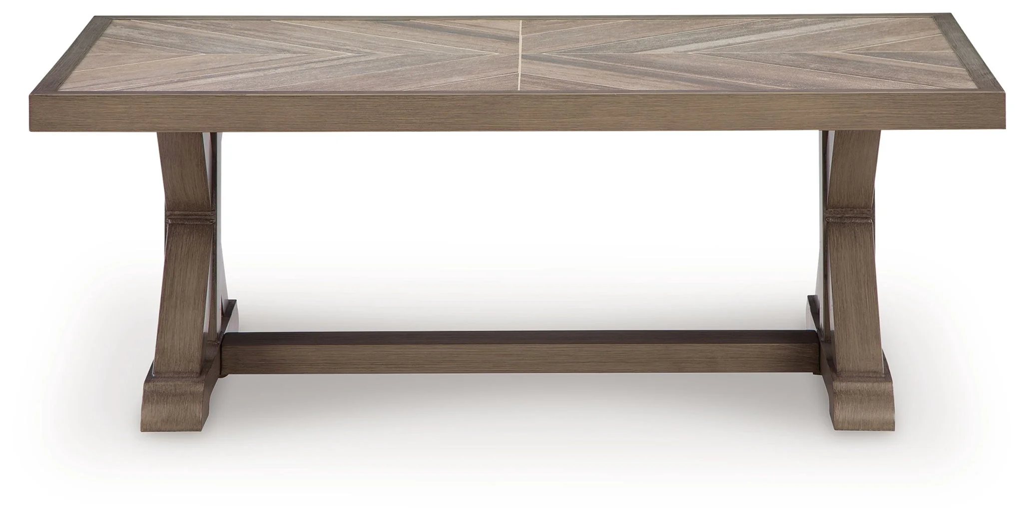 Laguna Heights - Rectangular Cocktail Table - Beige - Image 4