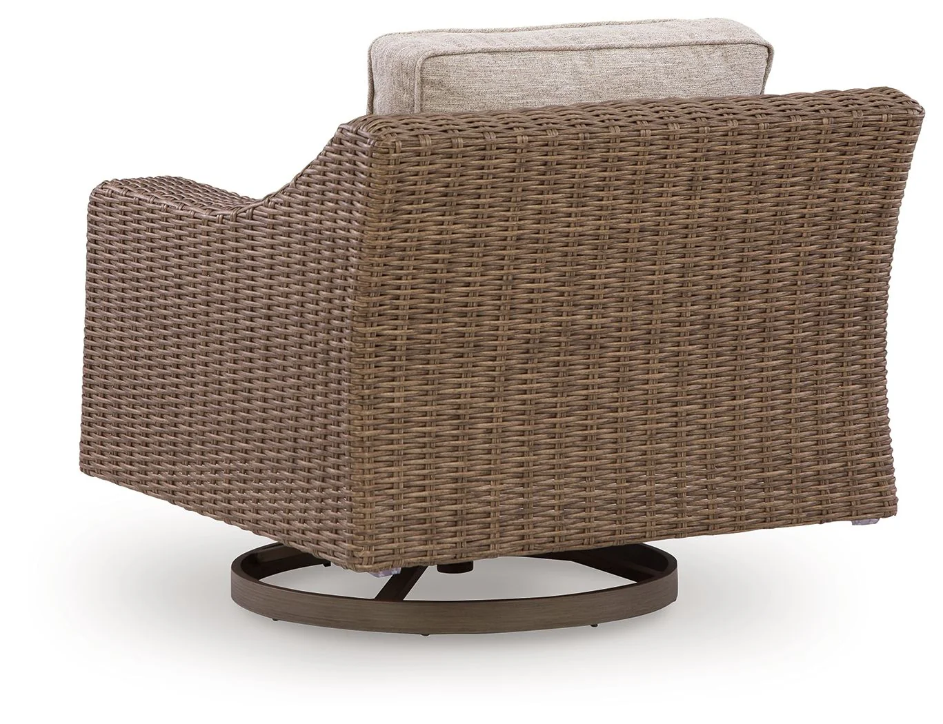 Laguna Heights - Swivel Lounge With Cushion - Beige - Image 2