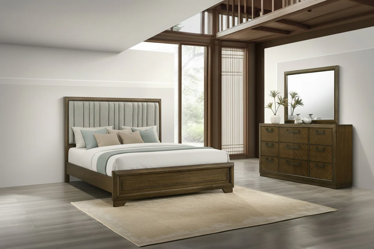 Lakecrest King and Queen Size Bedroom Suites - Image 3