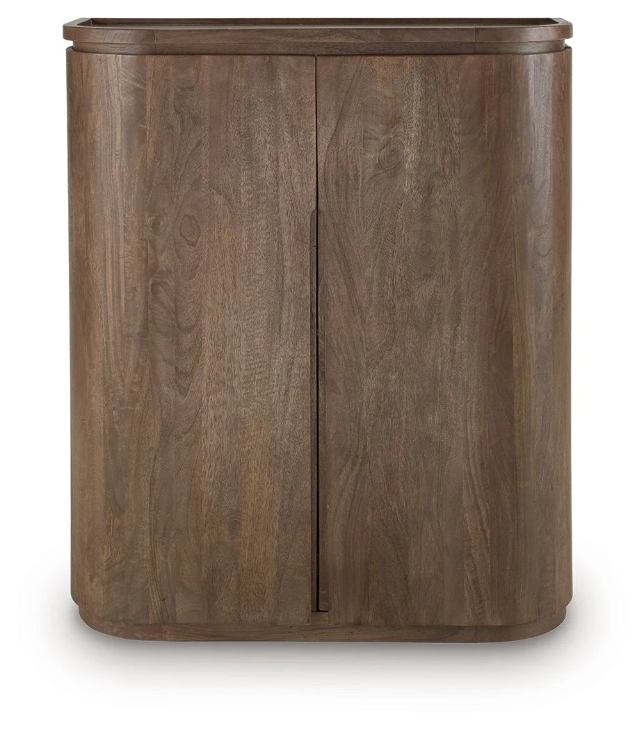 Landermont - Bar Cabinet - Medium Brown - Image 4