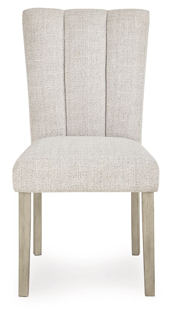 Larawyn - Dining Upholstered Side Chair (Set of 2) - Bisque - Image 4