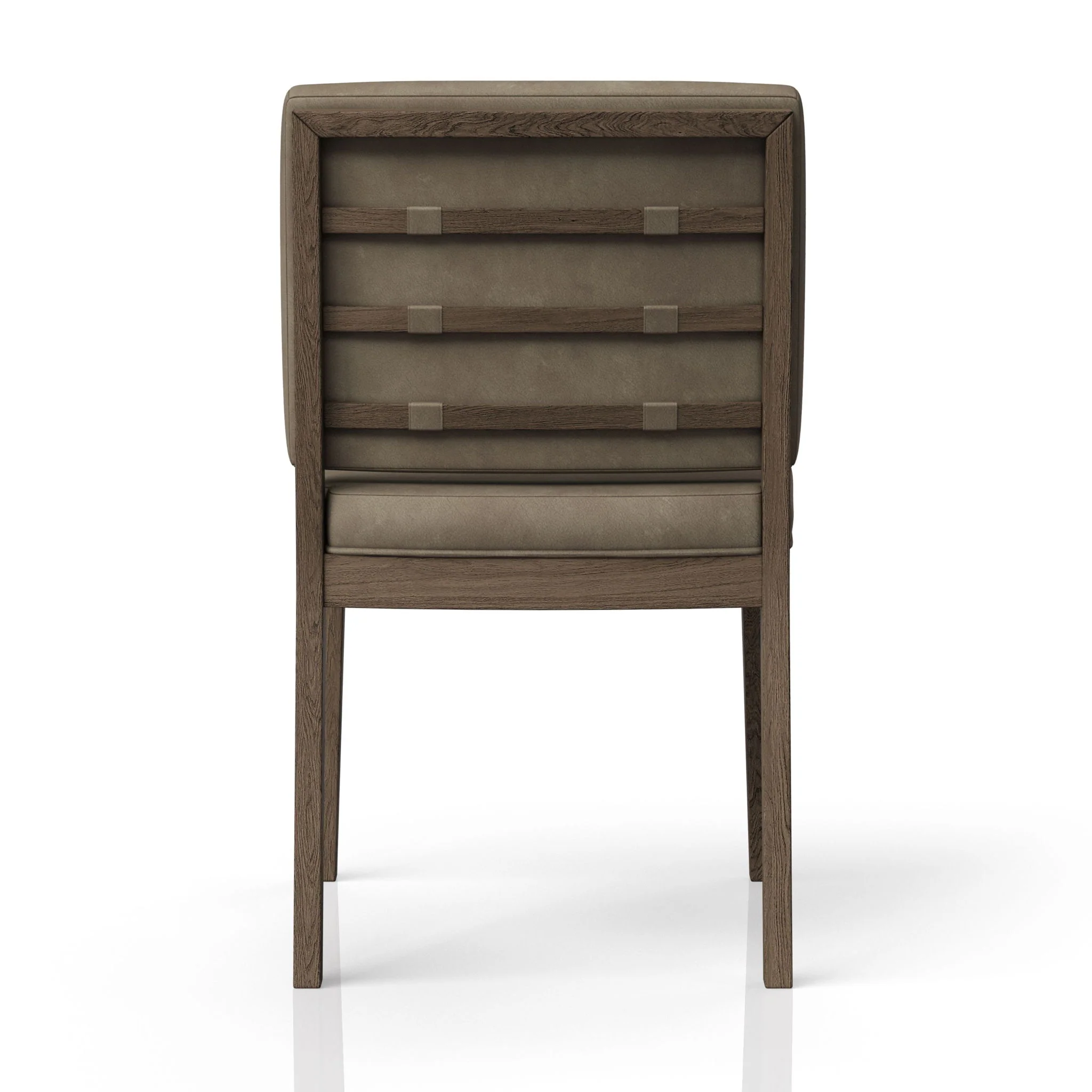 Soft Back Chair (Set of 2) - Light Brown - Image 2