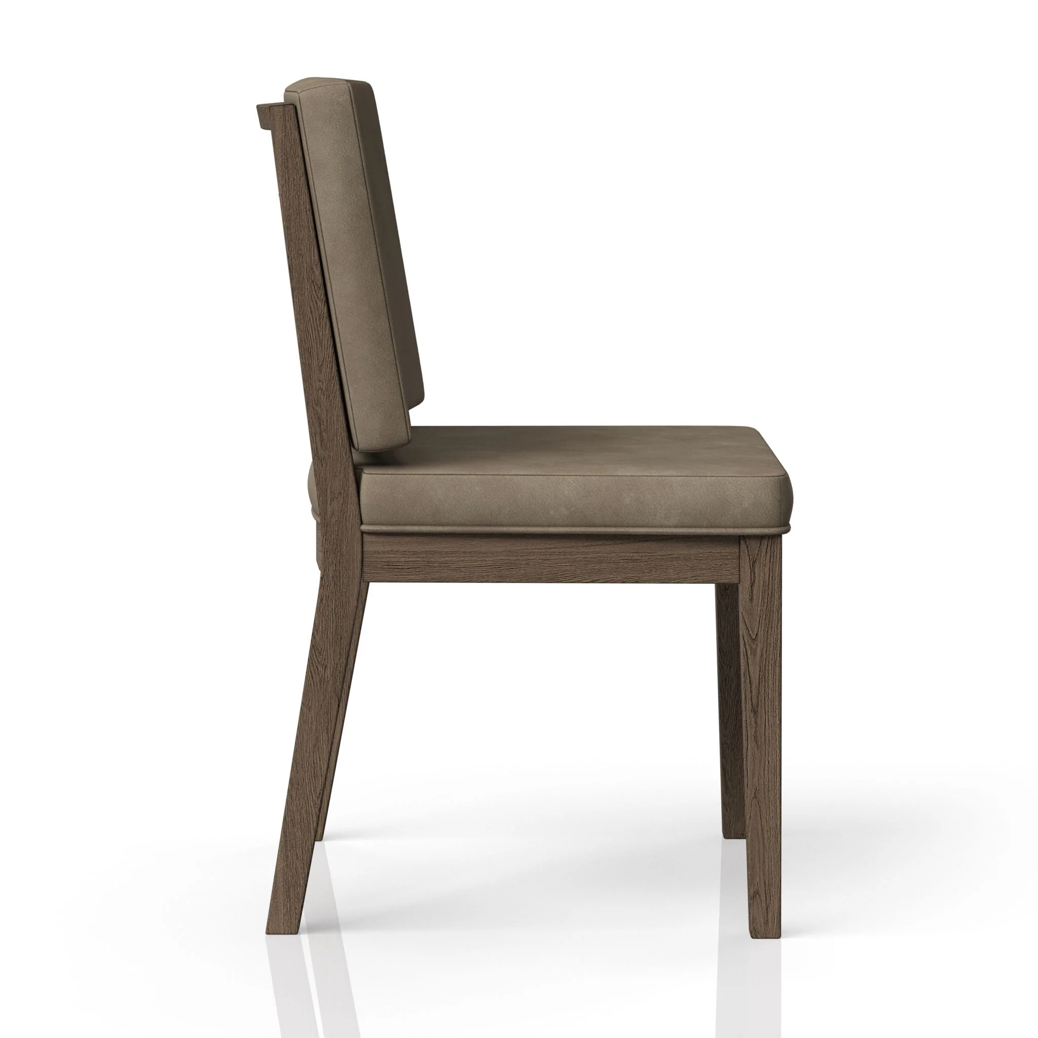 Soft Back Chair (Set of 2) - Light Brown - Image 3