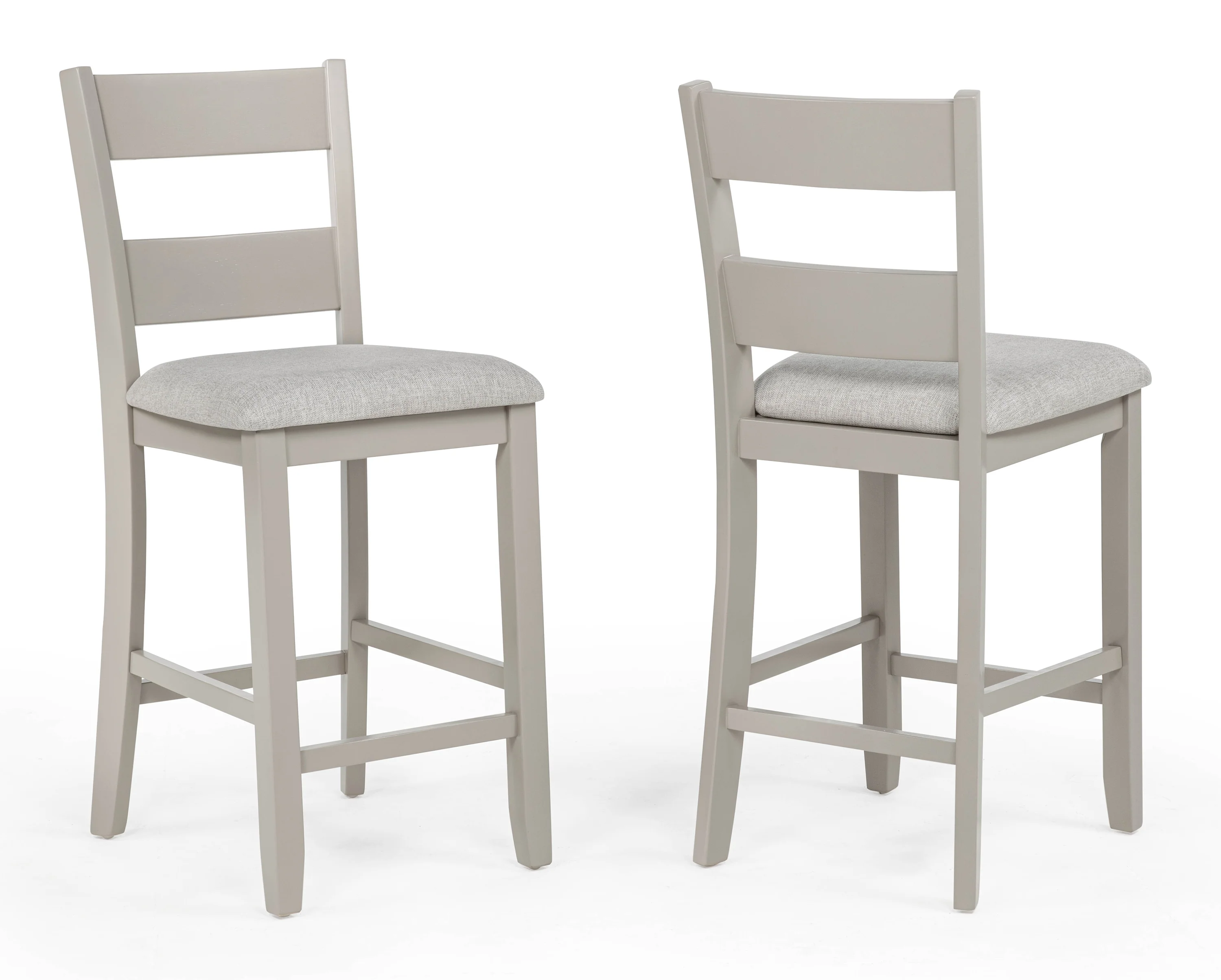 Lester Greige 5 Piece Counter Height Dining Set - Image 4