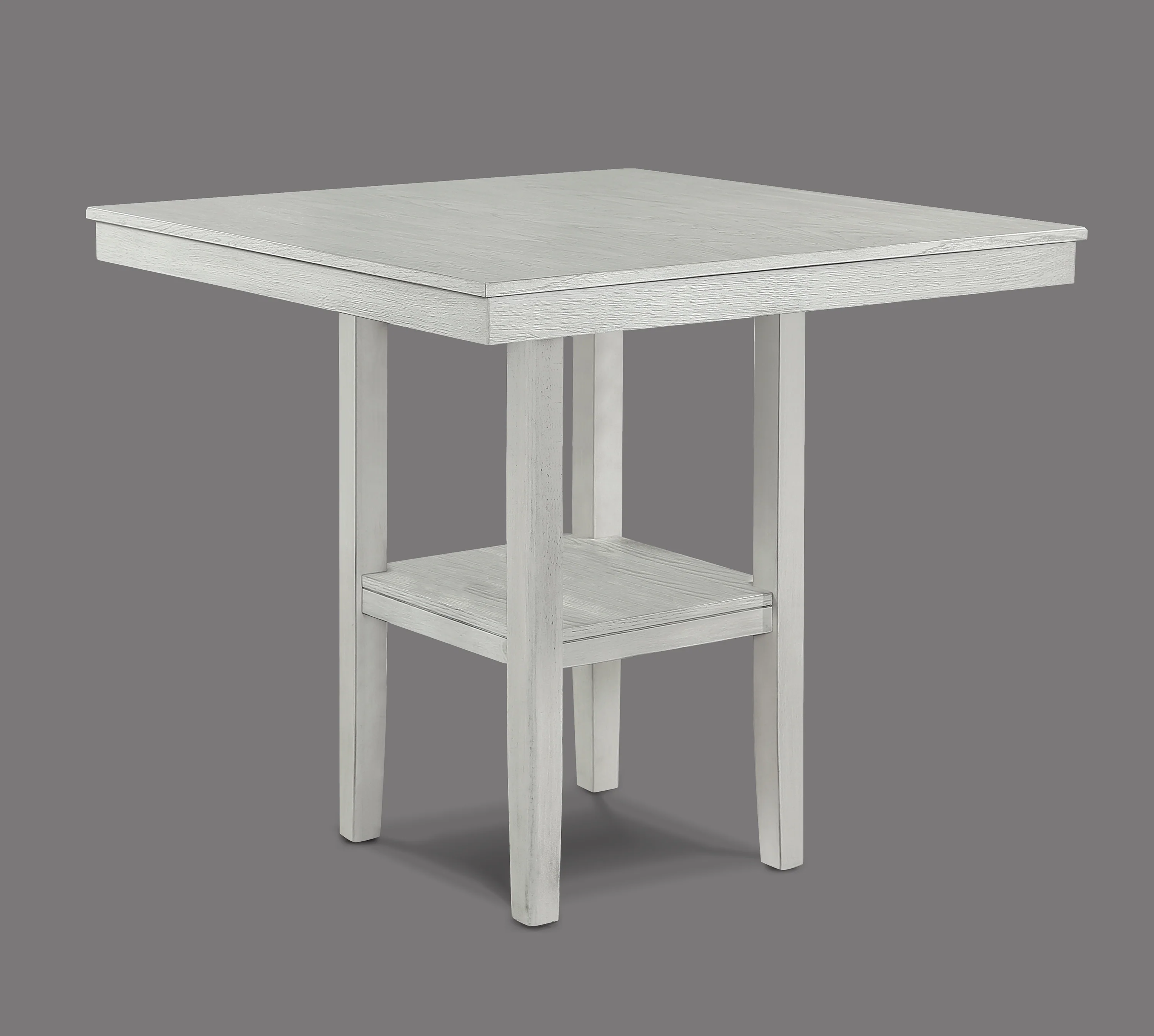 Lester Washed Driftwood 5 Piece Counter Height Dining Set - Image 2