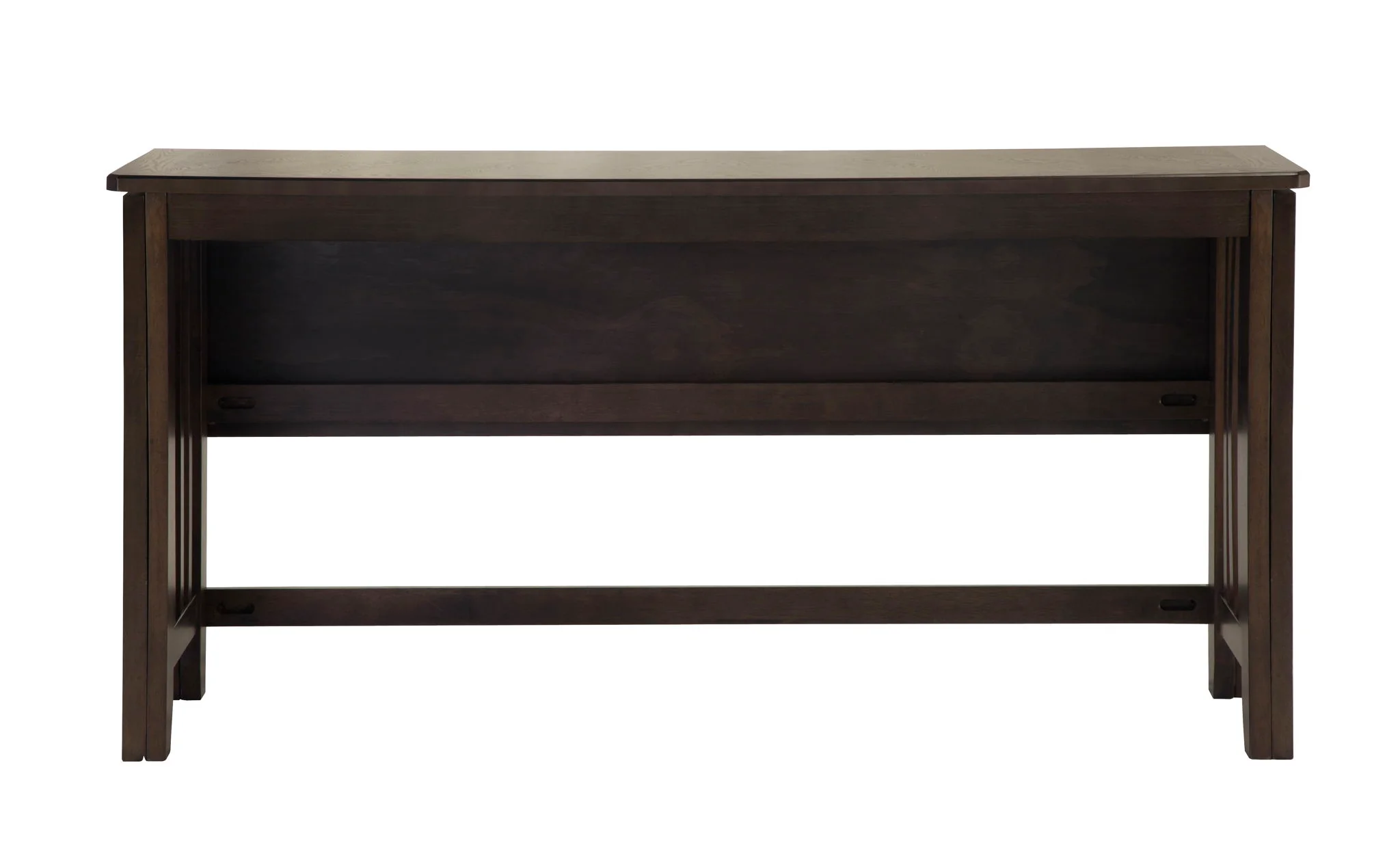 Lindsey - 5 Piece Drop Leaf Counter Set - Ebony / Beige - Image 4