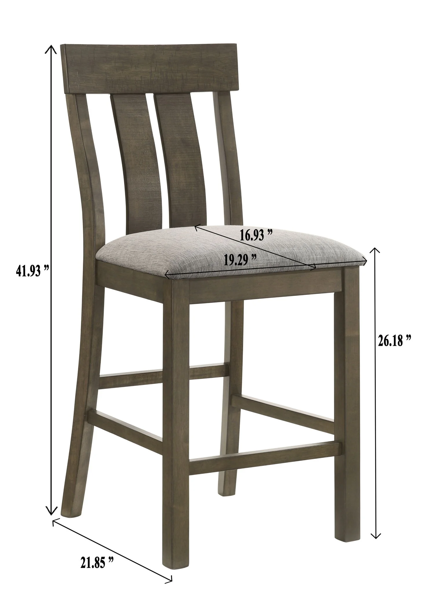 Lloyd - Counter Height Chair (Set of 2) - Brown - Image 4