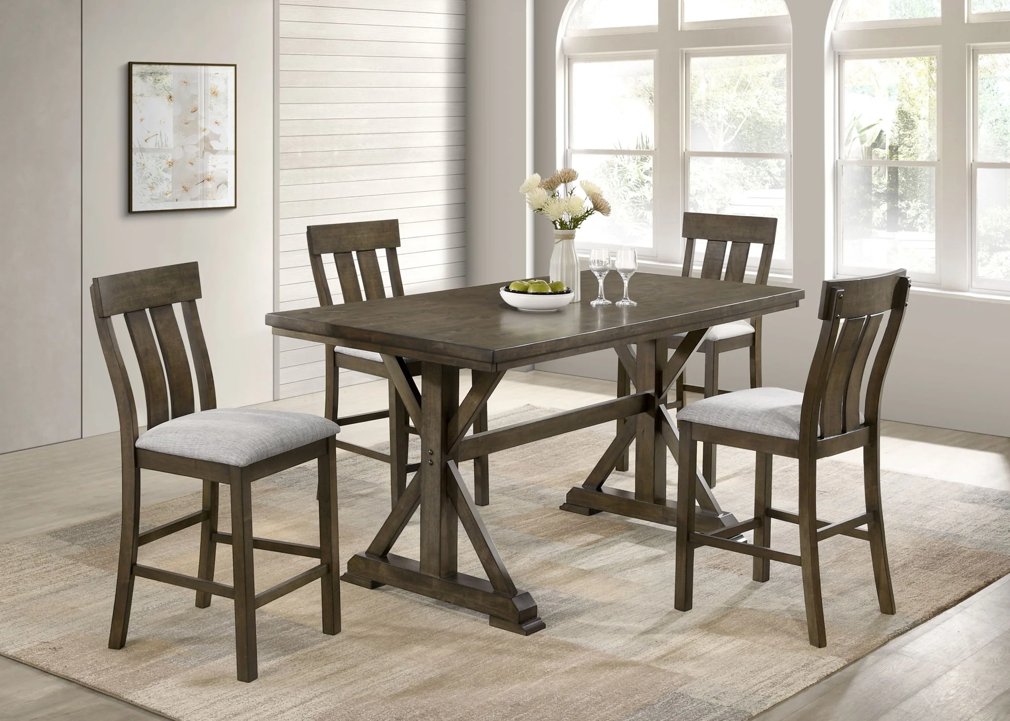 Lloyd - Counter Height Chair (Set of 2) - Brown - Image 3