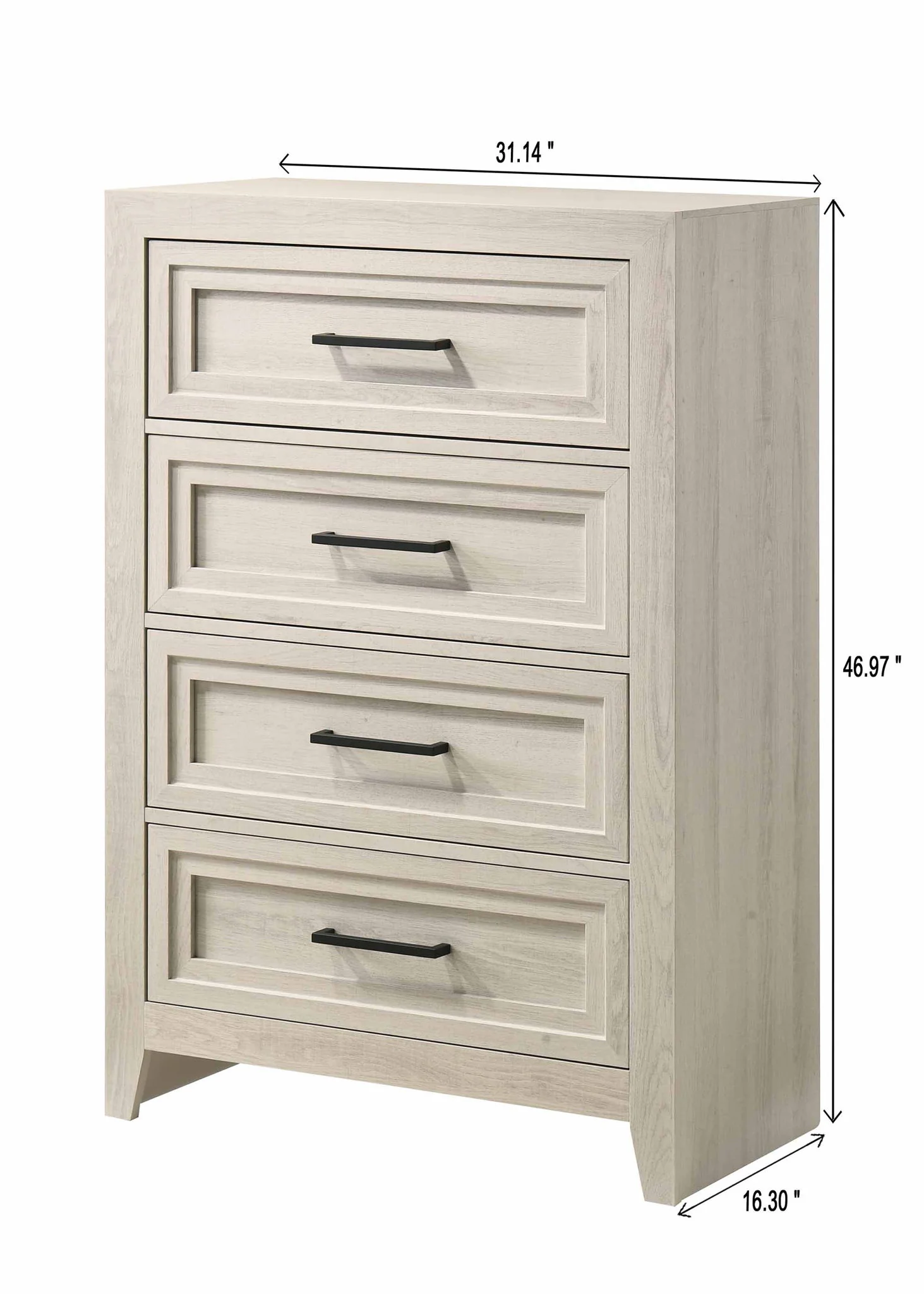 Lorraine - Chest - Antique White - Image 2