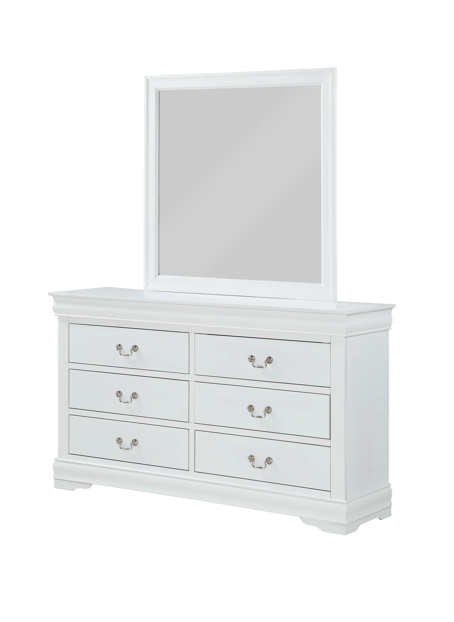 Louis Philip - Dresser - White