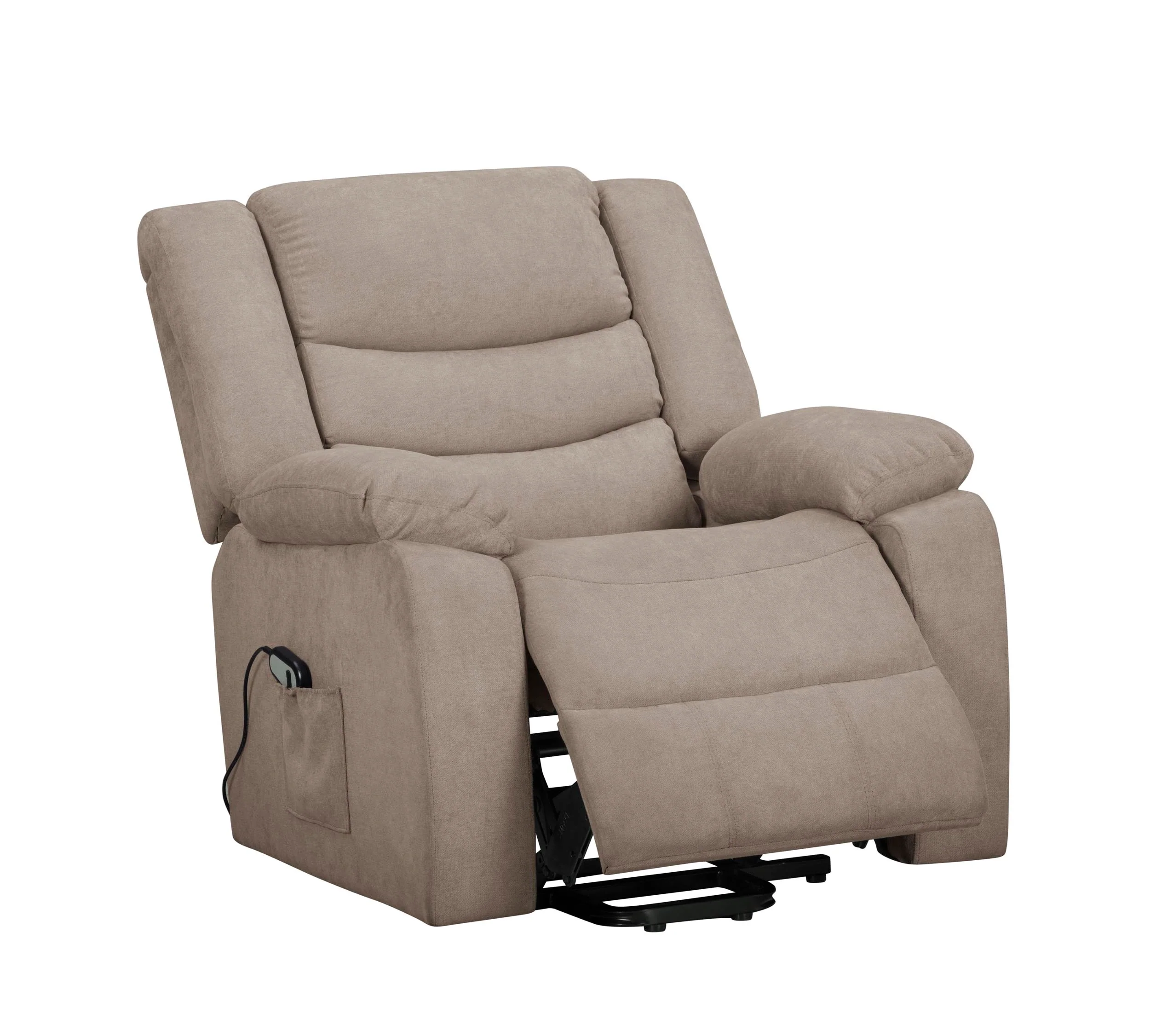 LR81763PL Power Lift Recliner Chair, Blue or Taupe - Image 2