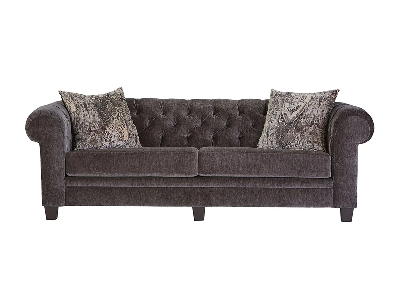Lush Mink Sofa and Loveseat Set by Hughes 22700 - Image 4