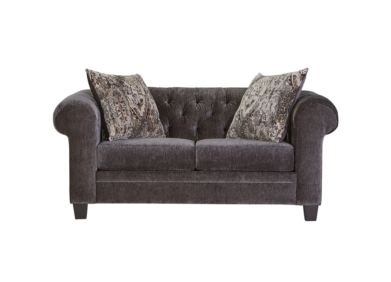 Lush Mink Sofa and Loveseat Set by Hughes 22700 - Image 5