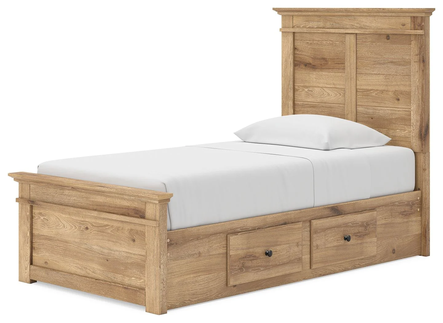 Makidern - Panel Storage Bed With 2 Under Bed Storage Units - Image 13