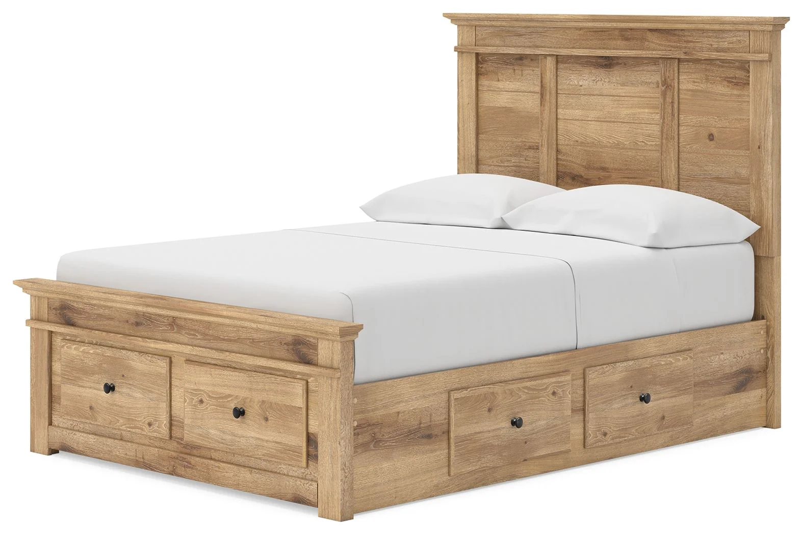 Makidern - Panel Storage Bed With 2 Under Bed Storage Units - Image 14