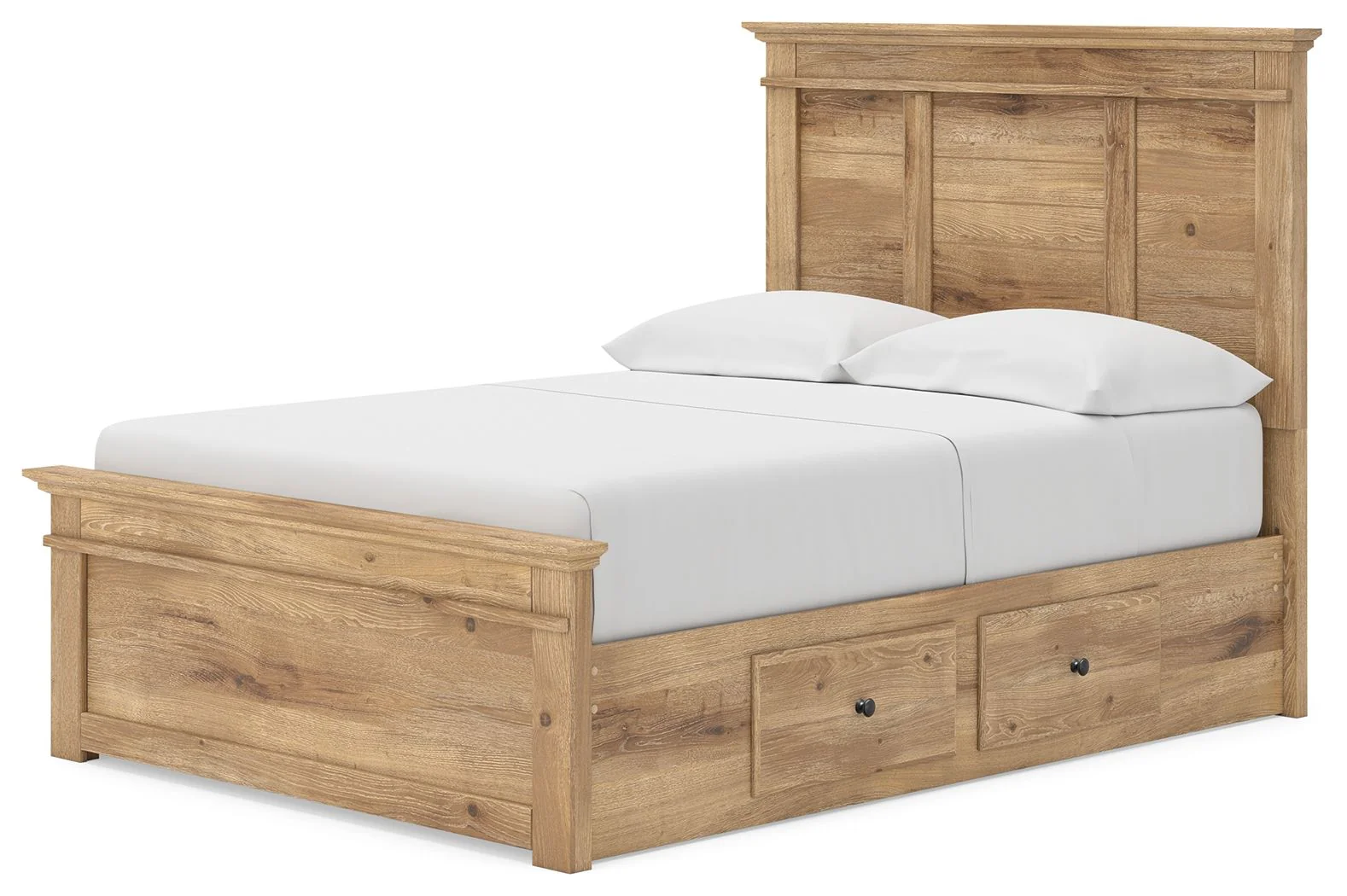 Makidern - Panel Storage Bed With 2 Under Bed Storage Units - Image 15