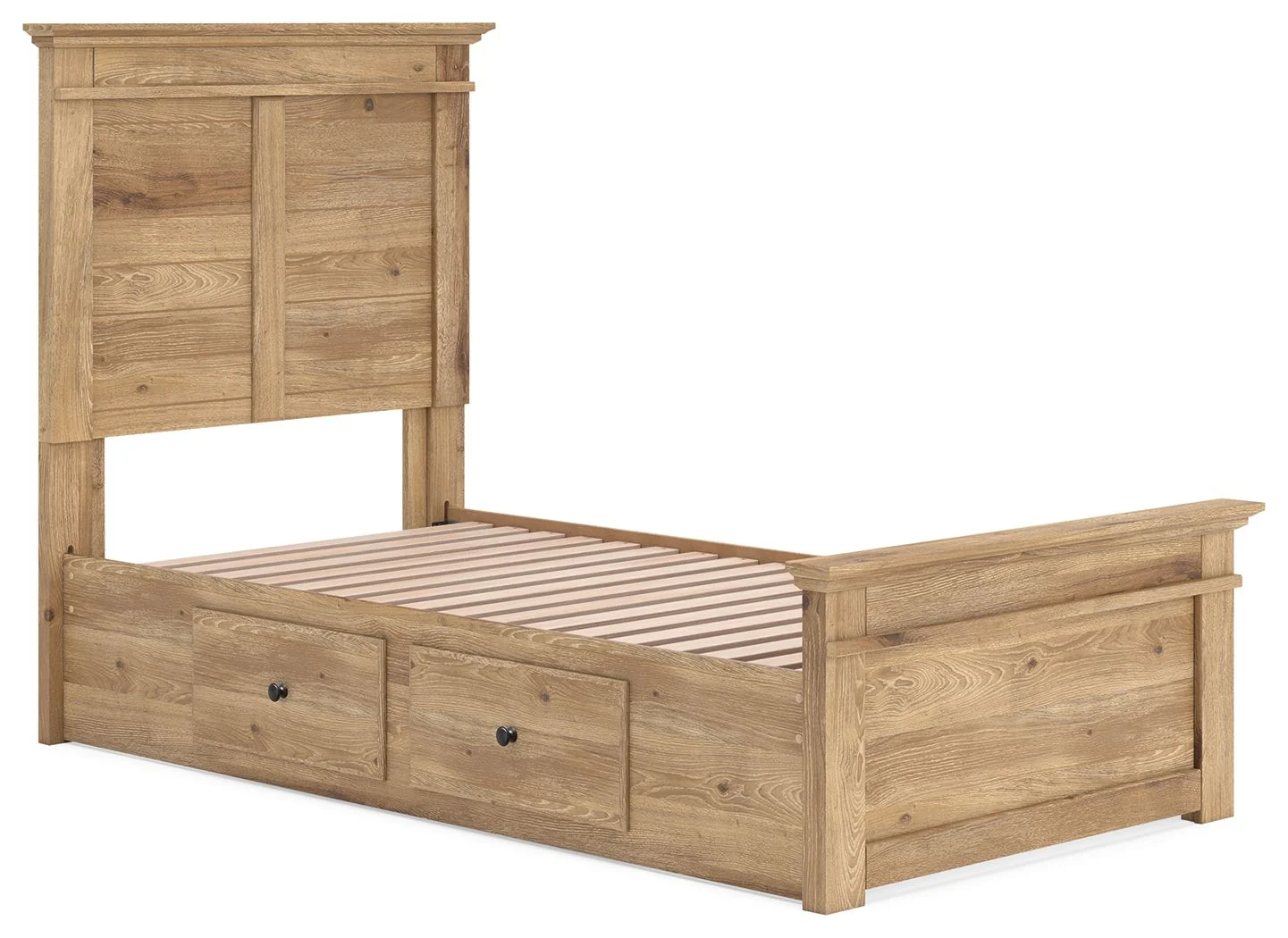 Makidern - Panel Storage Bed With 2 Under Bed Storage Units - Image 17