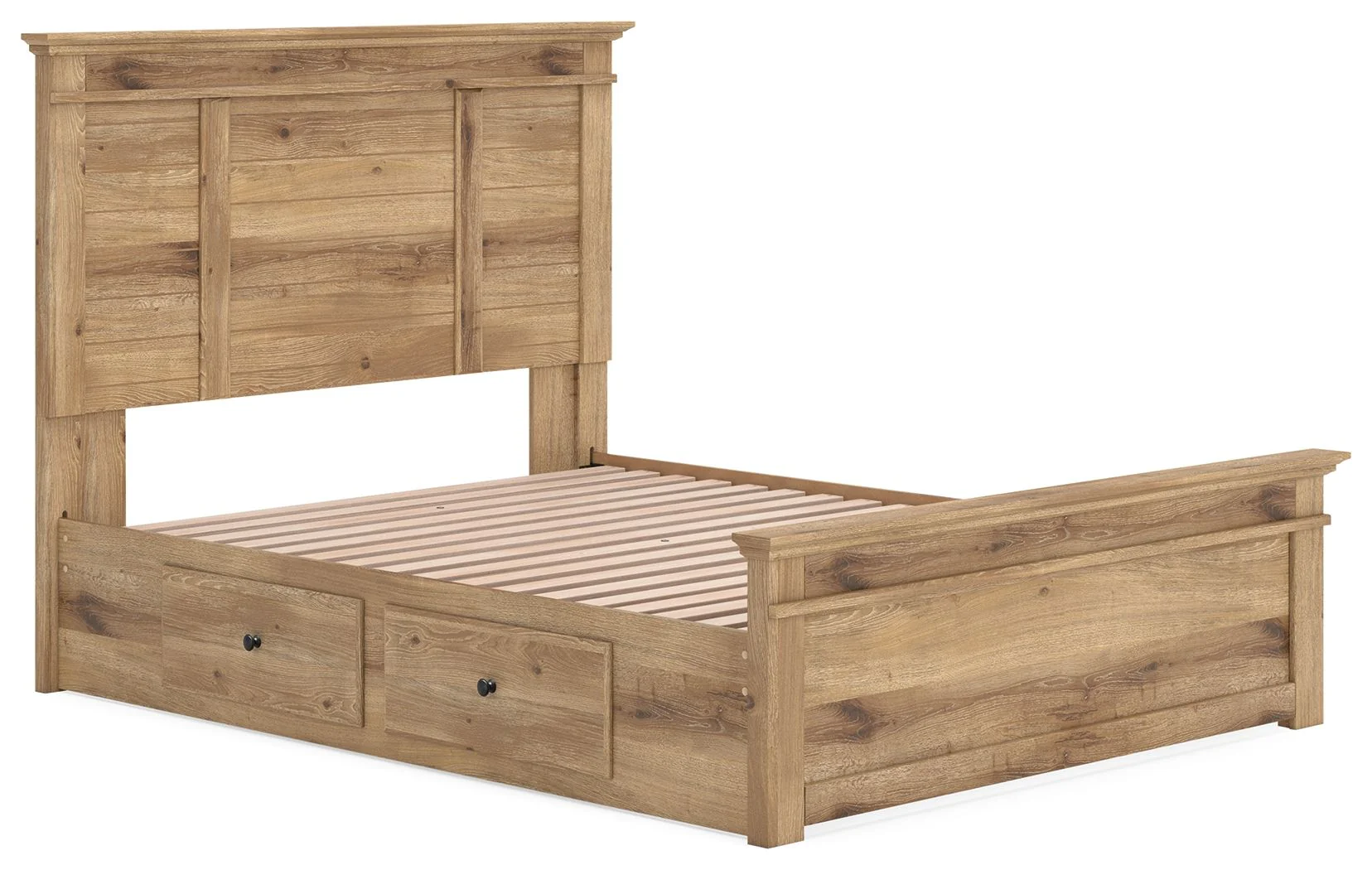 Makidern - Panel Storage Bed With 2 Under Bed Storage Units - Image 18