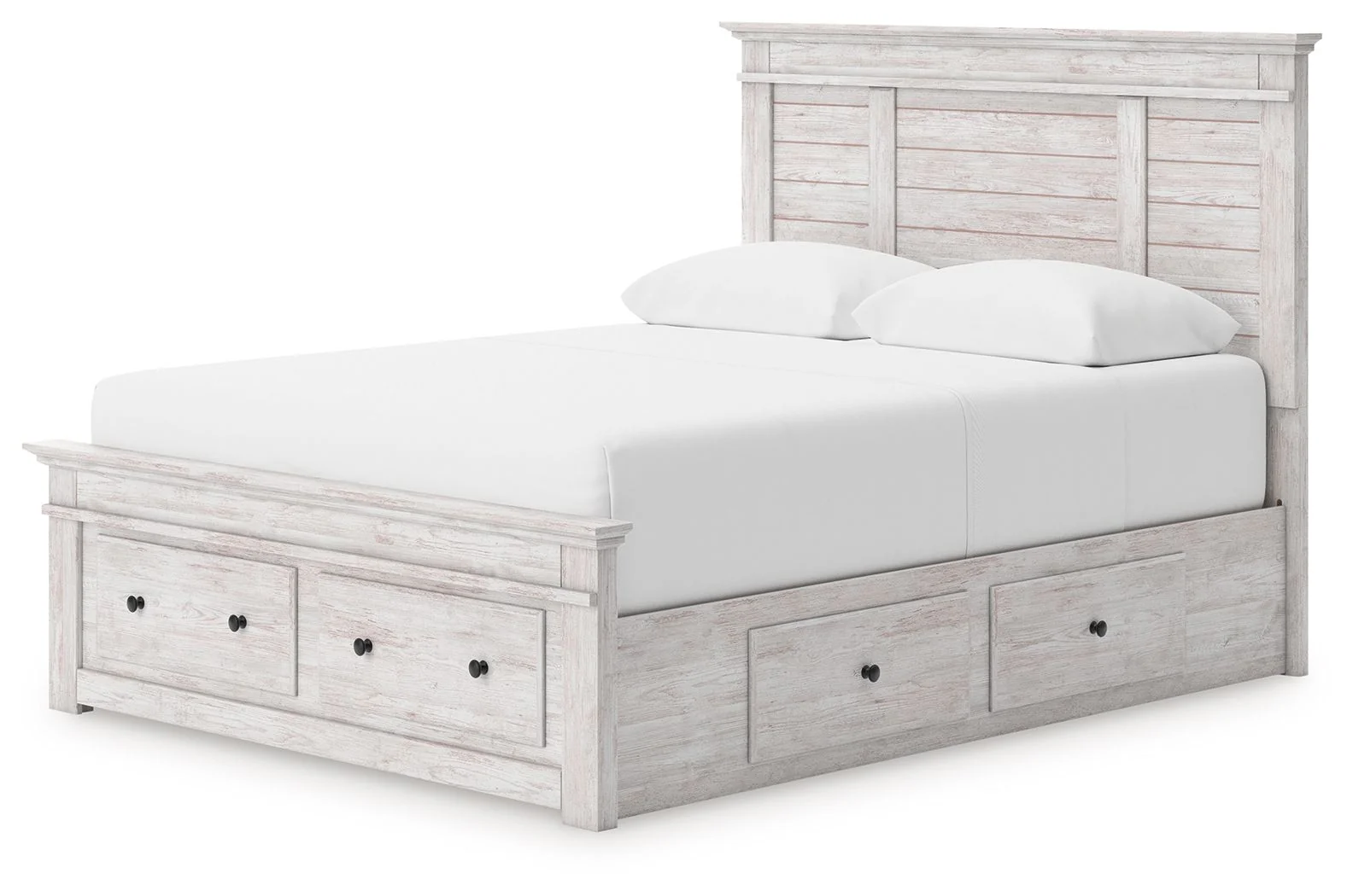 Makidern - Panel Storage Bed With 2 Under Bed Storage Units - Image 22