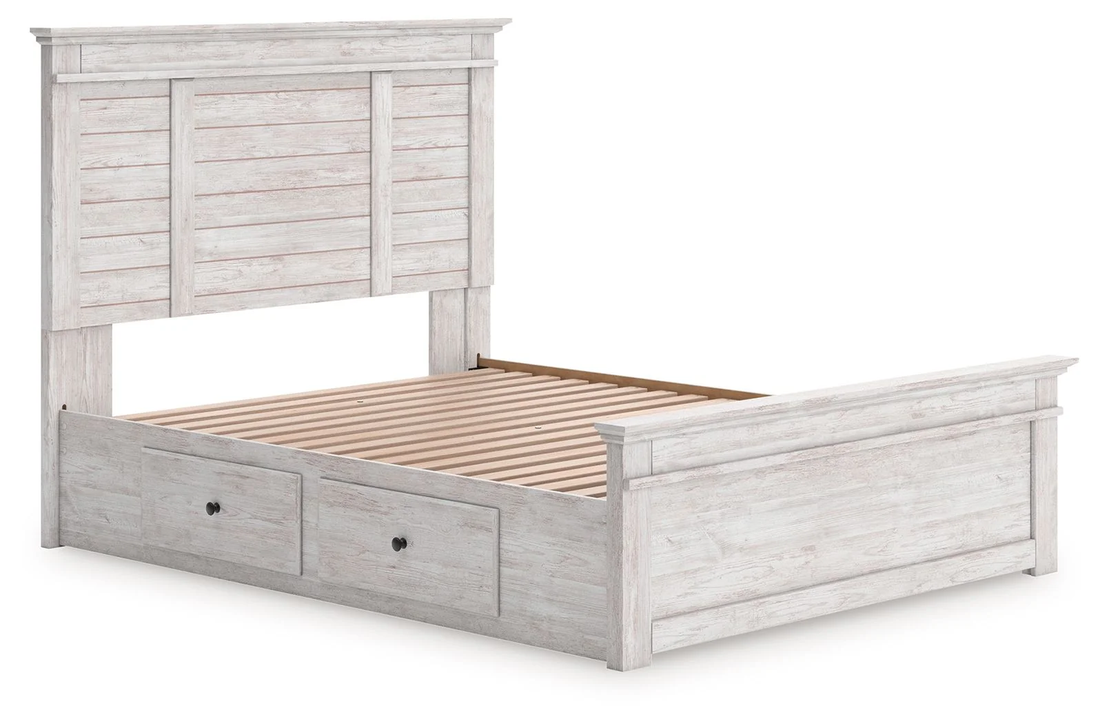 Makidern - Panel Storage Bed With 2 Under Bed Storage Units - Image 26