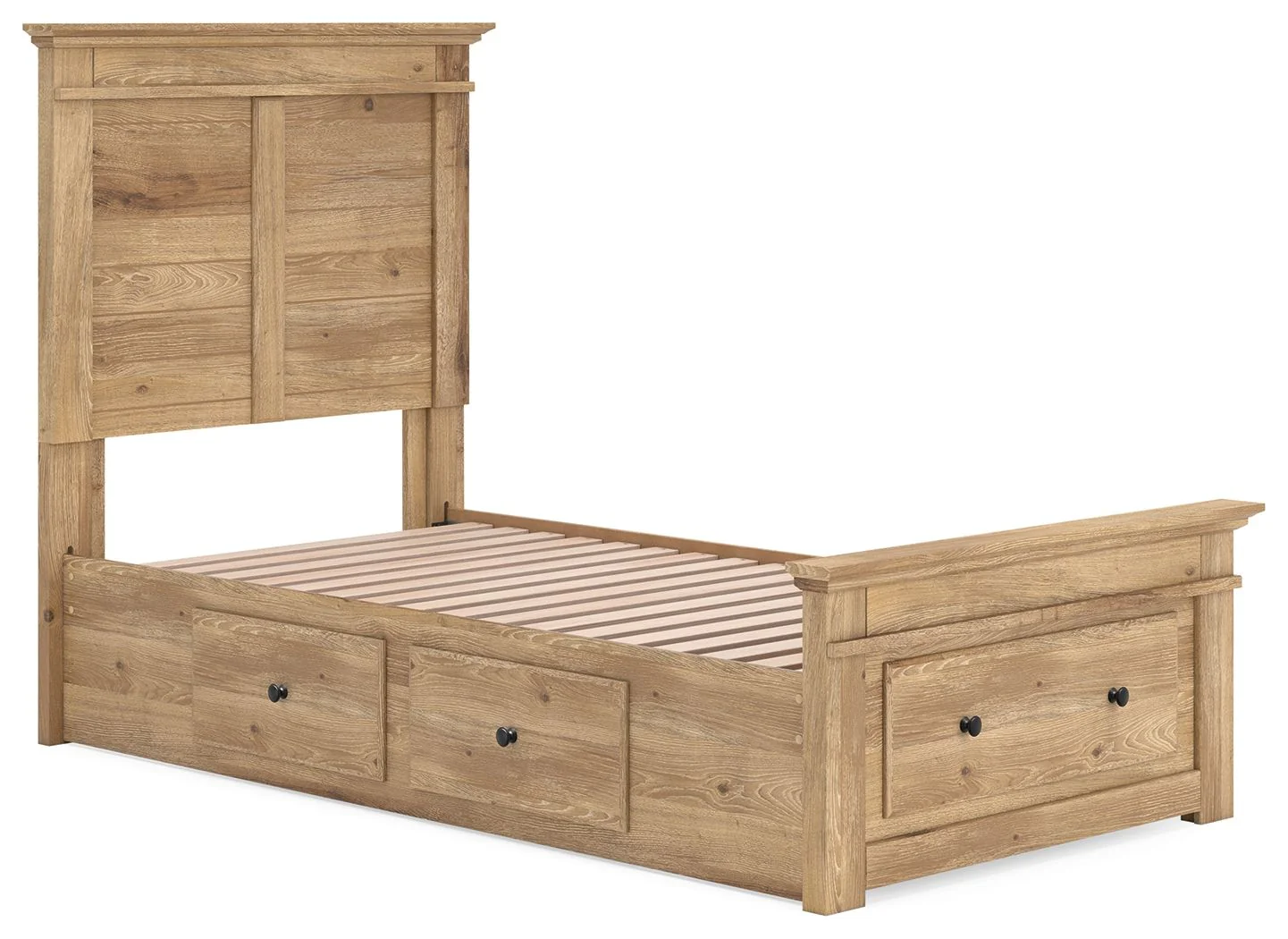 Makidern - Panel Storage Bed With 2 Under Bed Storage Units - Image 27