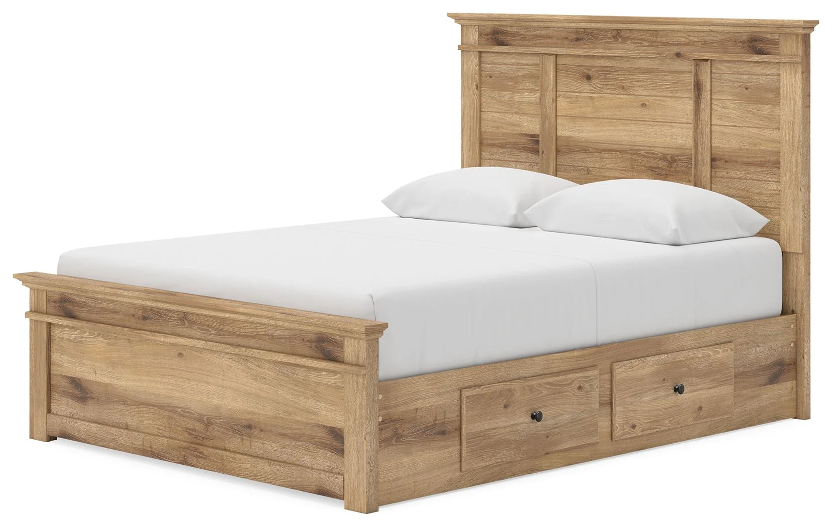 Makidern - Panel Storage Bed With 2 Under Bed Storage Units - Image 29