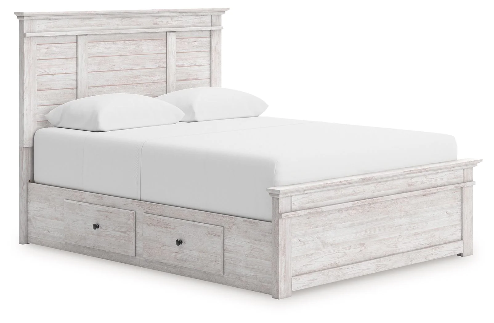 Makidern - Panel Storage Bed With 2 Under Bed Storage Units - Image 3