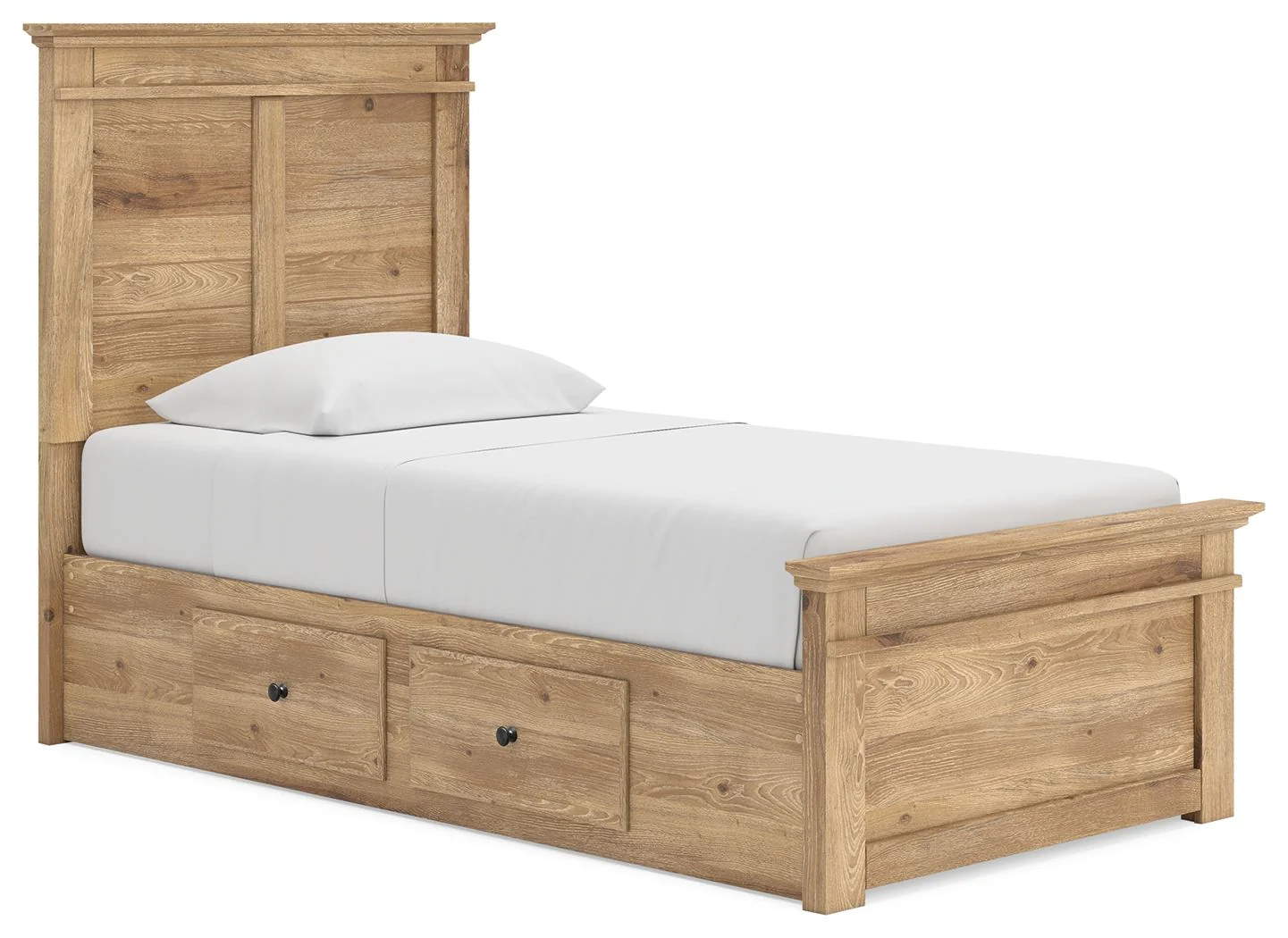 Makidern - Panel Storage Bed With 2 Under Bed Storage Units - Image 8