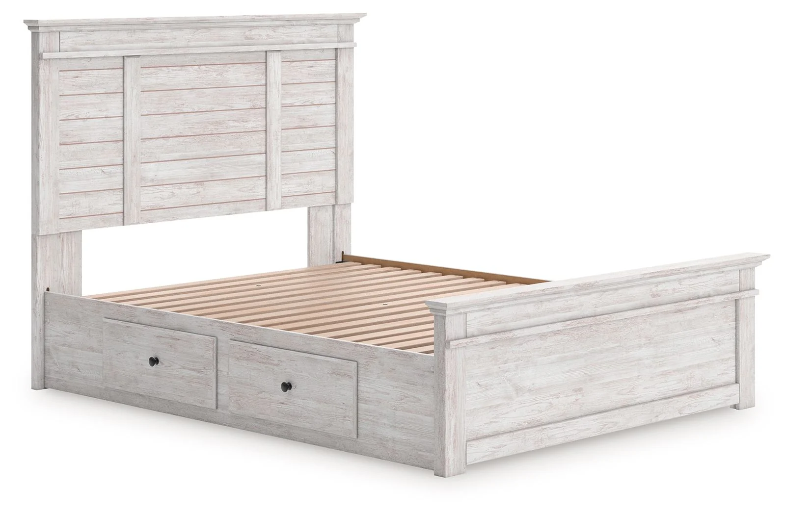 Makidern - Panel Storage Bed With Under Bed Storage Unit - Image 10