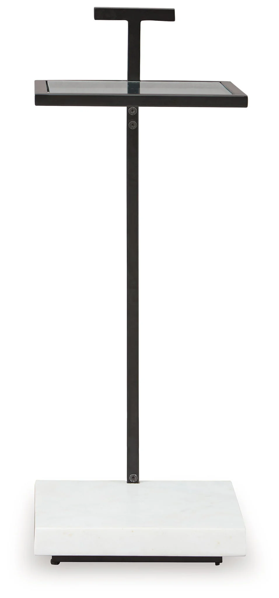 Mannill - Accent Table - Black / White - Image 2