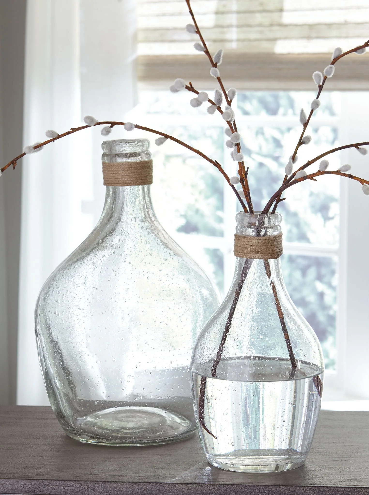 Marcin - Vase Set (Set of 2) - Clear - Image 2