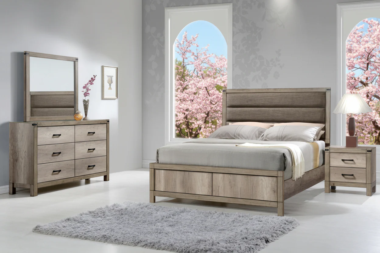 Matteo 5 Piece Bedroom Suite by Crown Mark - Image 2