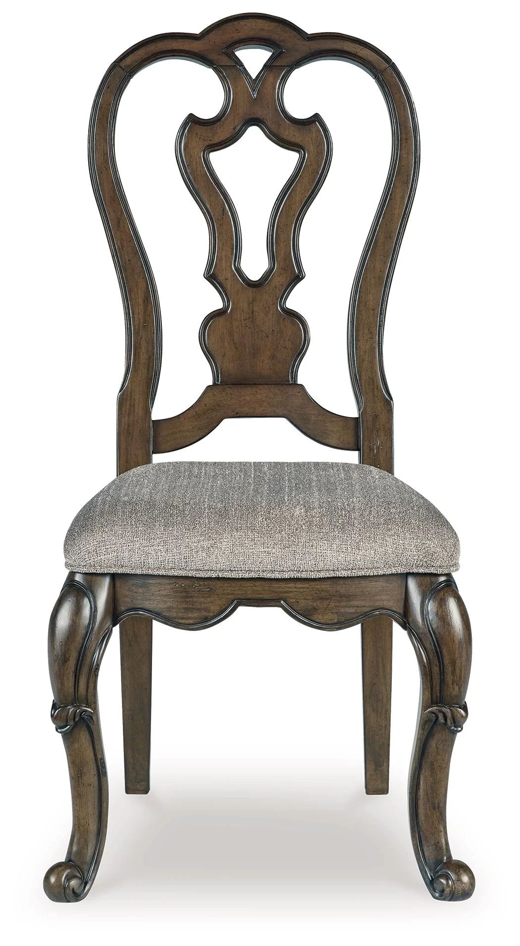 Maylee - Dining Upholstered Side Chair (Set of 2) - Dark Brown - Image 3