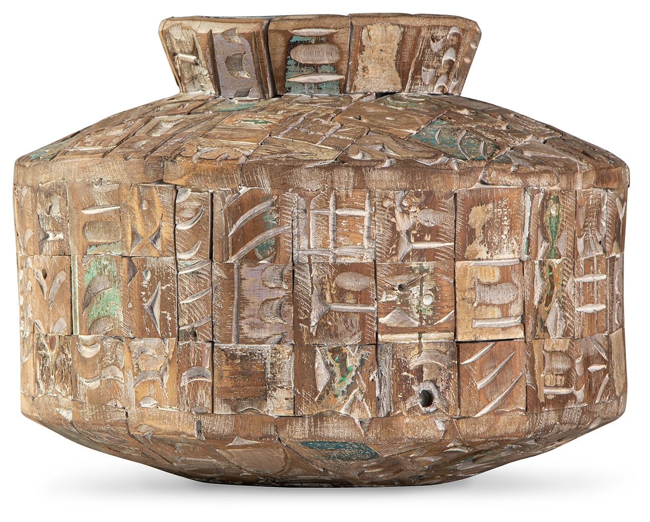 Meltland - Vase - Square - Natural / Black - Image 4