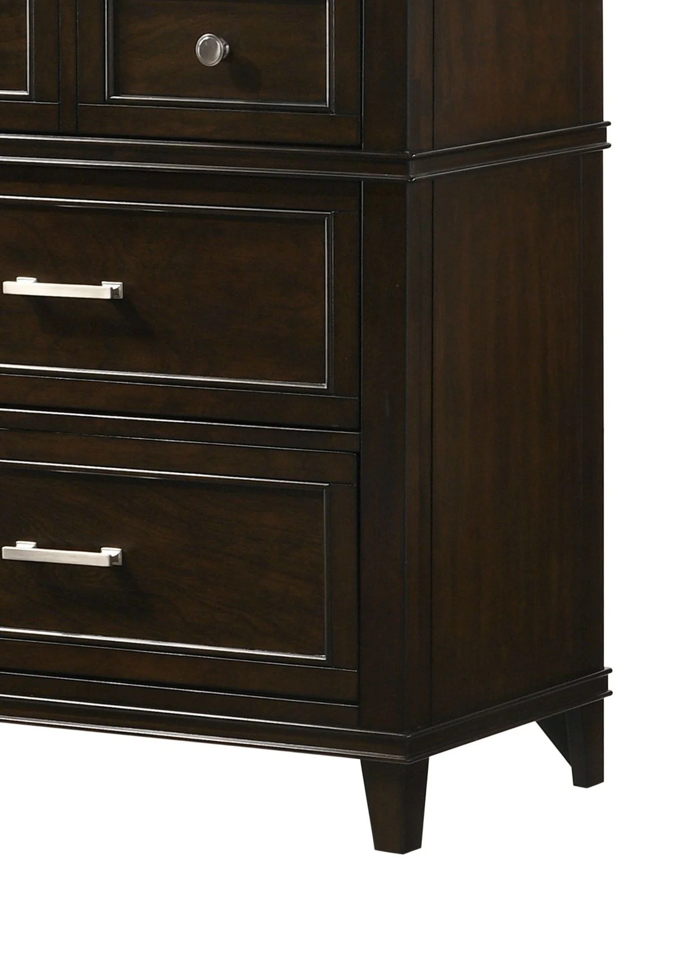 Merlot - 6 Drawer Dresser - Mahogany - Image 3