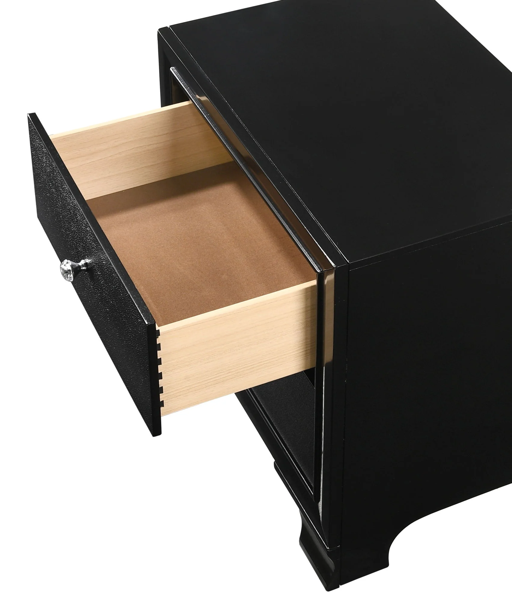Micah - Nightstand - Black - Image 3