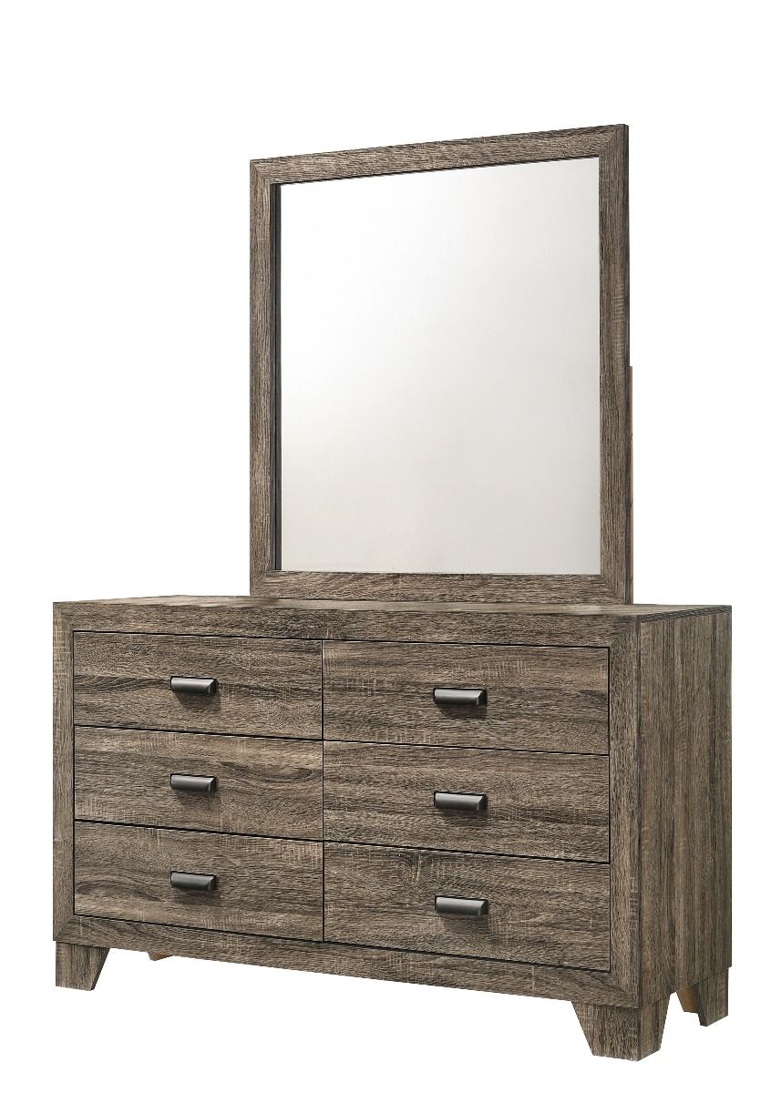 Millie Driftwood Gray/Brown Bedroom Suites B9200 - Image 4