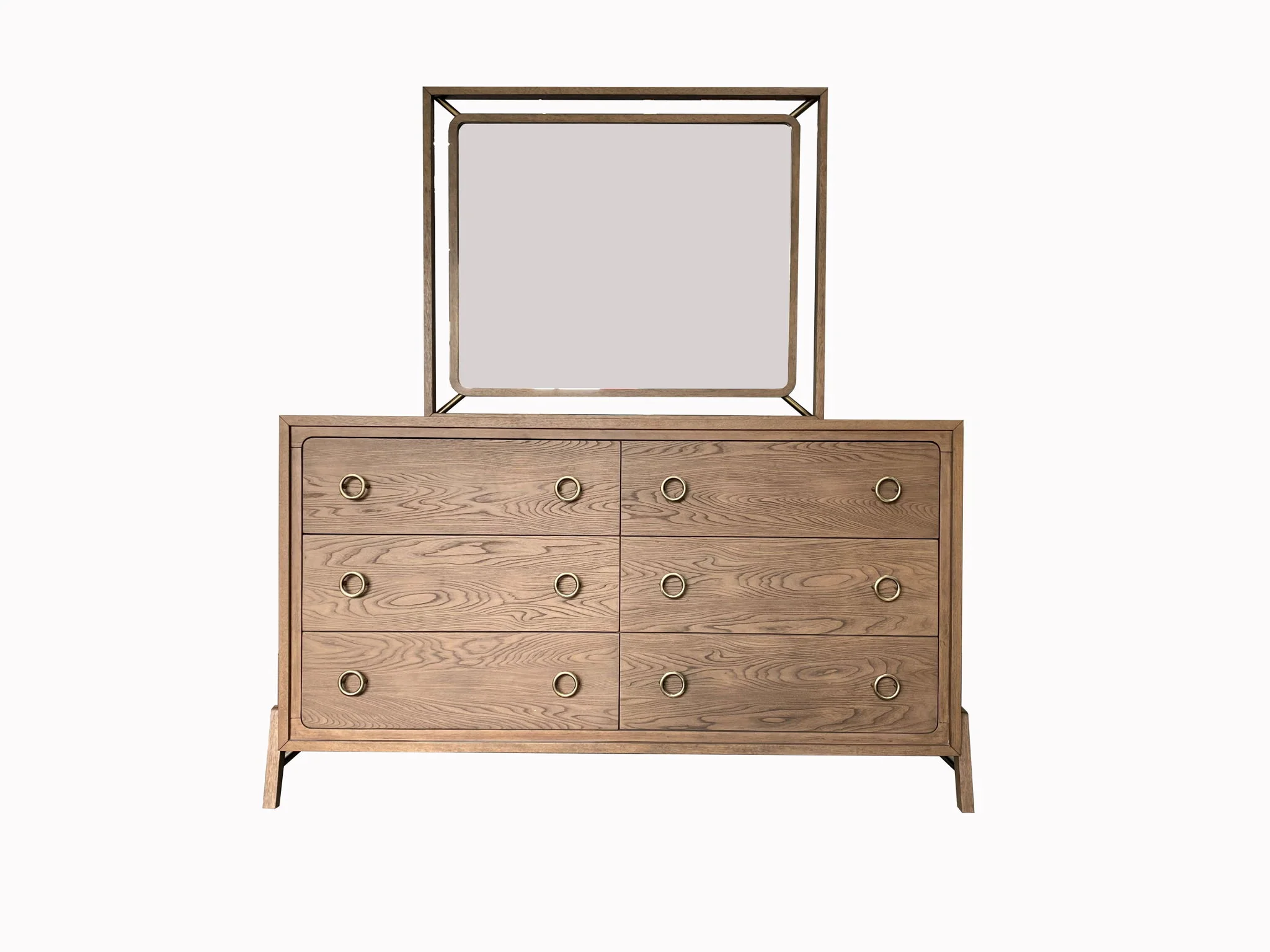Mirror - Light Brown - Image 3