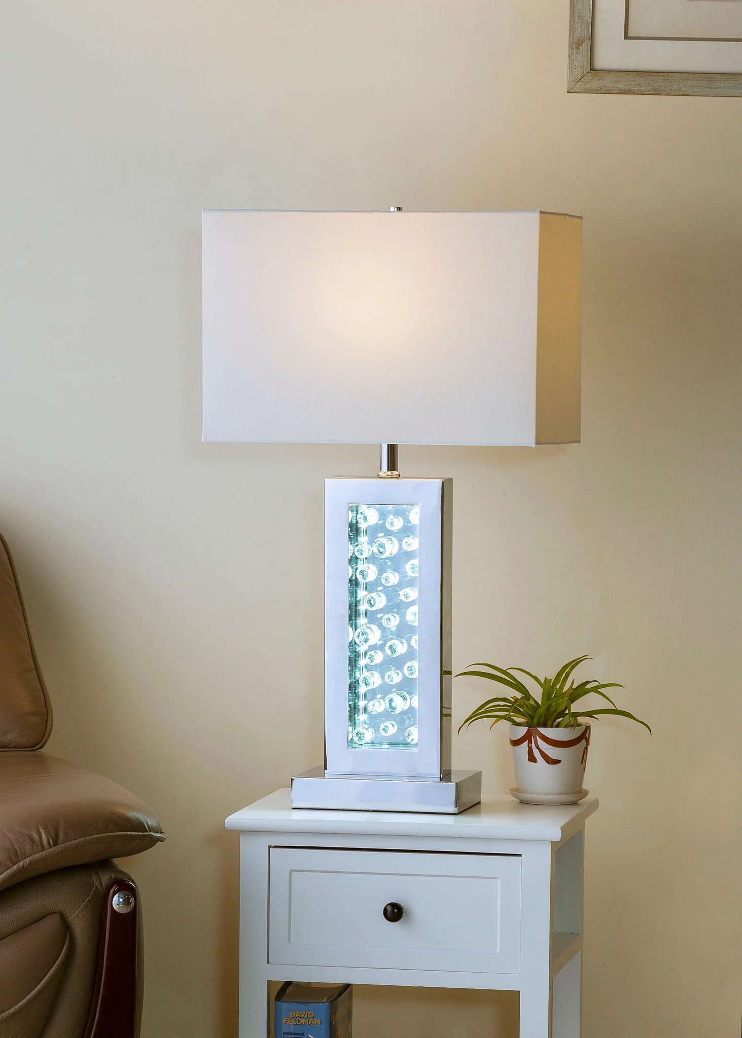 Monica - Table Lamp - Chrome - Image 3