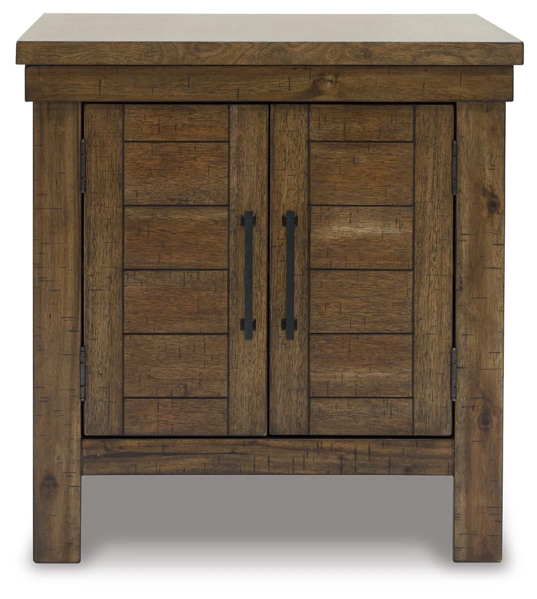 Moriville - Rectangular End Table - Grayish Brown - Image 4