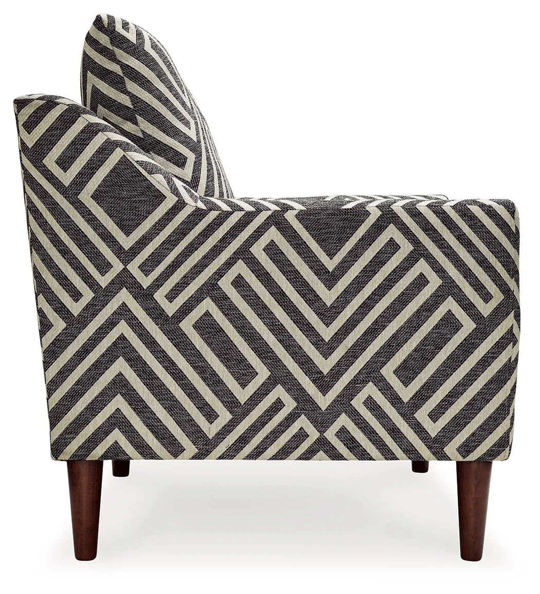Morrilton Next-Gen Nuvella - Accent Chair - Natural / Charcoal - Image 3